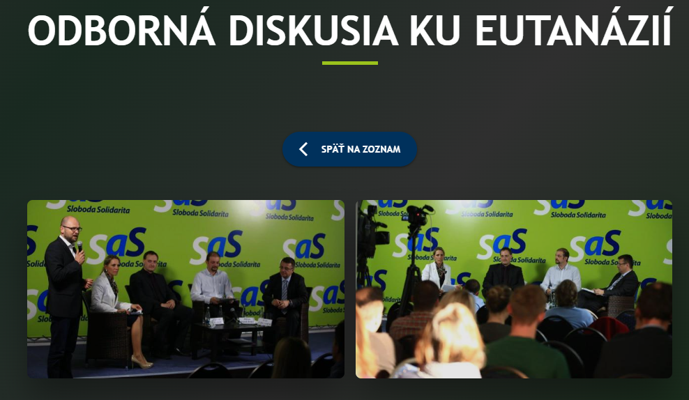 sas eutanazia